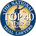 National Trial Laywers Top 40 Under 40 Badge